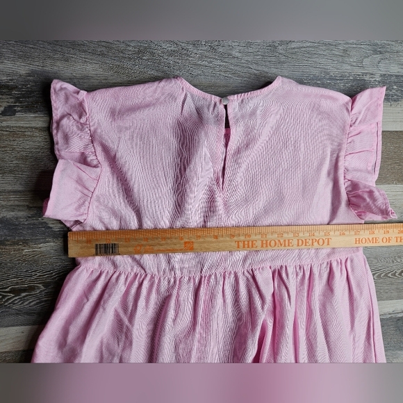 Petal & Pup Pink Amarah Linen Blend Dress Size Women's 6 - Picture 8 of 11